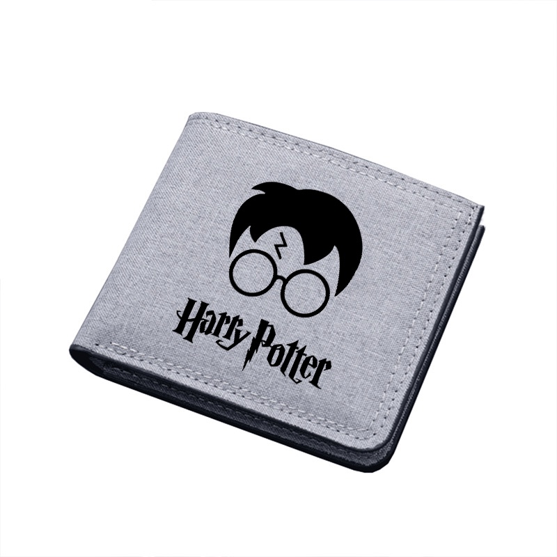 [พร้อมส่ง] กระเป๋าสตางค์ กระเป๋าใส่เหรียญ ลายการ์ตูน Harry Potter ทนทาน สําหรับเด็ก