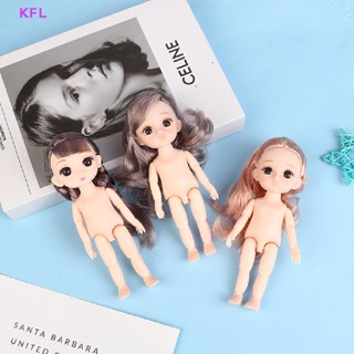 (KFL) ขายดี ยางมัดผมถักหยิก ตาโต 3D ขนาดเล็ก 1/12 17 ซม. DIY 1 ชิ้น