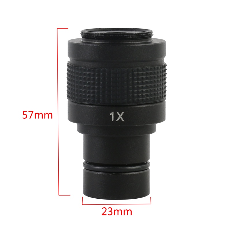 แหวนอะแดปเตอร์กล้องจุลทรรศน์ 0.5X 0.4X 1.0X C Mount Lens to 23.2 มม. 30 มม. 30.5 มม. Stereo Biological Microscope สําหรับกล้องวิดีโอ CMOS CCD