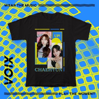 👕🔥ใส่ได้ทั้งชายและหญิงsuitableเสื้อยืด พิมพ์ลาย Kpop Kep1er "UP!" เสื้อยืด ลาย Yujin Mashiro Xiaoting Chaehyun DayeonS