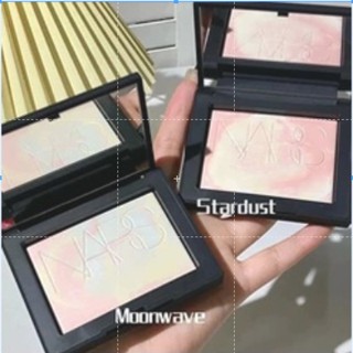 Nars Streaky Pork Big White Plate High Gloss Pressed powder แป้งอัดแข็ง 10 กรัม เครื่องสําอางติดทนนาน และควบคุมความมัน
