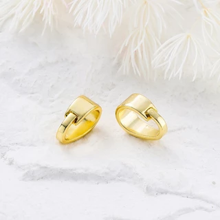 St.kunkka 20 ชิ้น ตัวปิดปม 18K ที่ไม่ได้ซีดจางคุณภาพสูง ตะขอเชื่อมต่อเครื่องประดับ
