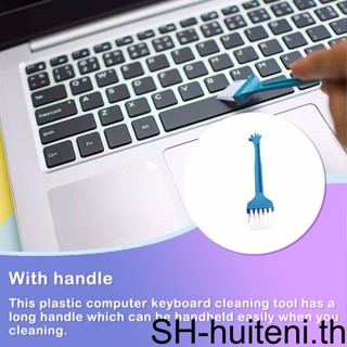Tabletop Brush Computer Keypad Garbage Cleaning Tool Portable Scrubber Removal Supply for Bathroom Office Hotel