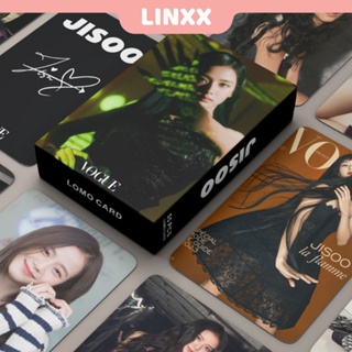 Linxx โปสการ์ดอัลบั้ม BLACK PINK Jisoo Vogue Lomo Card Kpop 55 ชิ้น