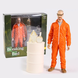 โมเดลฟิกเกอร์ Mezco Breaking Bad Walter ขนาด 18 ซม. 6 นิ้ว ของเล่นสะสม สําหรับเด็ก