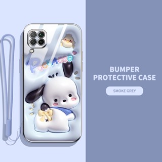 เคสโทรศัพท์มือถือ ลายสัตว์ และพืชน่ารัก 3D พร้อมสายคล้อง สําหรับ Huawei Nova 7i Nova 6SE