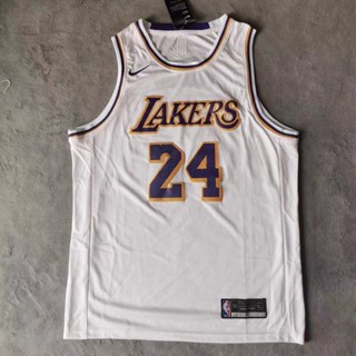 ขายดี Kobe No. เสื้อกีฬาแขนสั้น ปักลาย Lakers Jersey แบบแห้งเร็ว มี 24 ชิ้น 443211