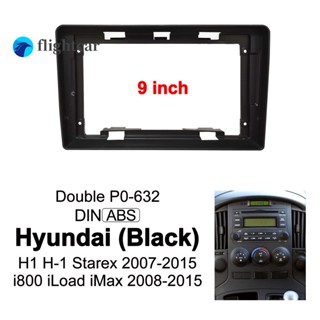 Flightcar แผงเครื่องเล่น MP5 วิทยุ Fascia สําหรับ 2007-2015 Hyundai Starex H1 กรอบ 9 นิ้ว Android 2Din