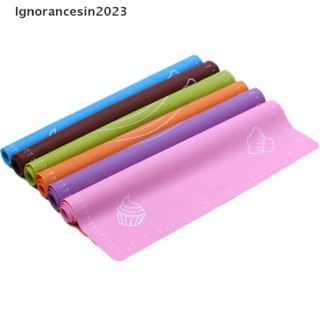 [flyingdaggers] 30x25cm Silicone Rolling Pastry Baking Mat for Fondant Cookies Cake Sugar craft [TH]