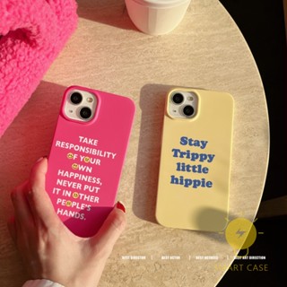 For เคสไอโฟน 14 Pro Max [Smile Face Couple Hard Simple] เคส Phone Case For iPhone 14 Pro Max Plus 13 12 Mini 11 For เคสไอโฟน11 Ins Korean Style Retro Classic Couple Shockproof Protective TPU Cover Shell