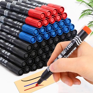 3 Colors Extra Large Capacity Oil-Based Markers Professional Engineering Steel Cardboard Drawing Marker DIY Graffiti Writing Markers Long-Lasting Quick-Drying Large-Tipped Pens