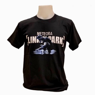 เสื้อยืดแขนสั้นเสื้อยืดแขนสั้นLK172 เสื้อยืดวงร็อค Linkin Park ลิงคินพาร์ค เสื้อวง เสื้อยืด เสื้อวินเทจS-5XLS-5XL