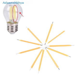 Adhyu หลอดไฟ COB LED พลังงานแสงอาทิตย์ สว่างมาก สําหรับบ้าน 10 ชิ้น