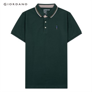 GIORDANO เสื้อโปโลผู้ชาย Classiman -Mens Classic man polo 01011260