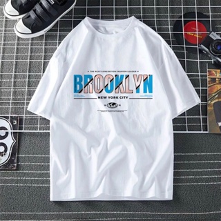 &lt;BAJU MANTAP&gt; BROOKLYN graphic tee OOTD T-shirt lengan pendek perempuan lelaki wanita 100% cotton short sleeve wome_03