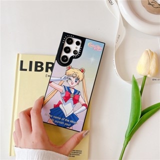 CASETIFY เคสโทรศัพท์มือถือ TPU กันกระแทก ลายการ์ตูนเซเลอร์มูนน่ารัก สําหรับ Samsung Galaxy S23 Ultra S23 Plus S22 Ultra