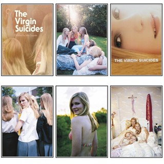 โปสเตอร์ภาพยนตร์ The Virgin Suicides สีขาว ทองแดง สําหรับตกแต่งผนัง บาร์ ห้องนั่งเล่น