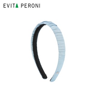 EVITA PERONI Kama Hair Band 2 | Silver Brocade | กรงเล็บผมสไตล์พรีเมี่ยม | เครื่องประดับผมหรูหรา