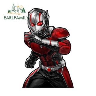 Earlfamily สติกเกอร์ 13 ซม. x 8.4 ซม. สําหรับ Ant Man Marvel ติดหน้าต่าง แล็ปท็อป กีตาร์ กระเป๋าเดินทาง หมวกกันน็อค ป้องกันประตูรถยนต์