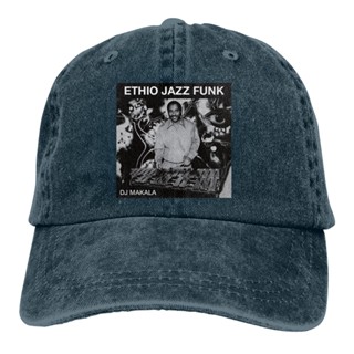 ใหม่ หมวกผ้ายีน ลาย Mulatu From Ethiopia Ethiopian Airlines Astatke Jazz Funk สามารถปรับได้ เหมาะกับฤดูใบไม้ร่วง และฤดูหนาว สําหรับผู้ใหญ่ XQ