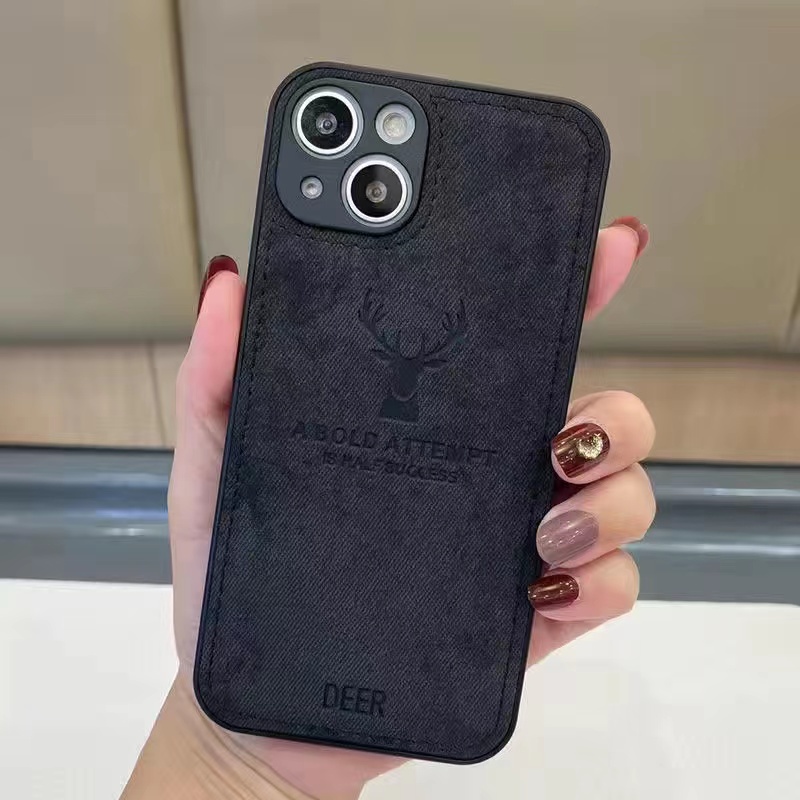 เคสโทรศัพท์มือถือแบบนิ่ม TPU กันกระแทก ลายกวางสาน สําหรับ iPhone 11 Pro Max 11 Pro 11 XS Max XR XS X 7 8 7 Plus 8 Plus 6 6S 6 Plus