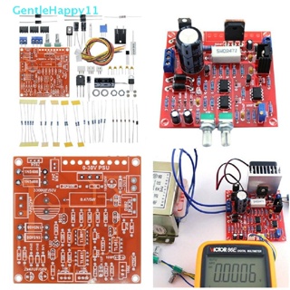 Gentlehappy ชุดควบคุมพาวเวอร์ซัพพลาย DC 0-30V 2mA-3A ปรับได้ DIY