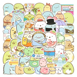 ❉ Q สติกเกอร์ Sumikkogurashi Series 02 สําหรับตกแต่ง ❉ สติกเกอร์แฟชั่น กันน้ํา DIY 60 ชิ้น/เซต