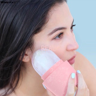 CYREAL Face Roller Ice Mold Face Lift เพื่อลดสิวรูขุมขนหดตัวนวด Ice Roller Face Massager เพื่อความงามและสุขภาพลดรอยแดงและบวม