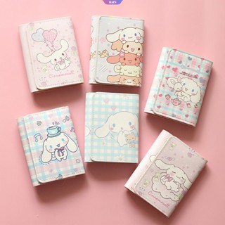 กระเป๋าสตางค์ หนัง PU ใบสั้น ลายการ์ตูนอนิเมะ Sanrio Series น่ารัก พับได้ ใส่เหรียญได้หลายช่อง เหมาะกับของขวัญ สําหรับเด็กผู้หญิง นักเรียน [RAIN]