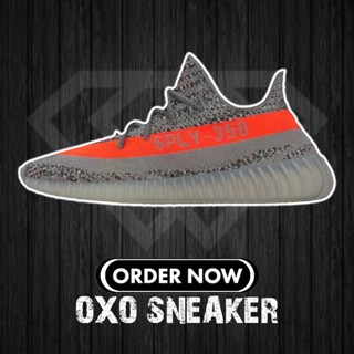 Originals Yee ZY Boost 350 V2 Beluga รองเท้าผ้าใบลําลอง สะท้อนแสง สีเทา สีส้ม คุณภาพ 100% สําหรับผู้ชาย ผู้หญิง gm1229 TGA1