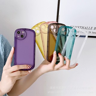 เคสโทรศัพท์มือถือแบบนิ่ม TPU ใส ลายตาโต สีพื้น สําหรับ Xiaomi POCO X5 5G X3 NFC X5 X4 Pro 5G X3 GT M3