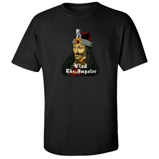 [S-5XL]เสื้อยืด ผ้าฝ้ายแท้ พิมพ์ลาย Vlad The Impaler เป็นที่นิยม เหมาะกับวันวาเลนไทน์ สําหรับผู้ชาย