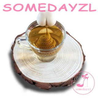 Somedayzl ที่กรองใบชา รูปคนเซ่อ สร้างสรรค์ ของขวัญเปล่า อุปกรณ์เสริมชงชา