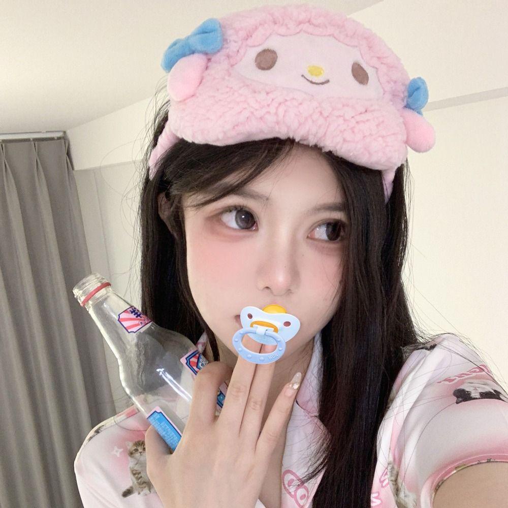 Wellnessspot ผ้าปิดตาการ์ตูน Light Isolation Cinnamoroll Kawaii น่ารักส่งเสริมการนอนหลับ