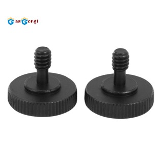 Thumb Screw Camera Quick Release 1/4 inch Thumbscrew L Bracket Screw Mount Adapter Bottom 1/4 inch-20 Female Thread (Pack of 2)