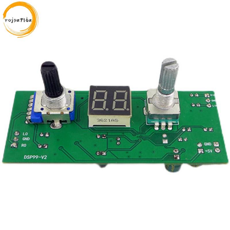 DSP Digital Reverberation คาราโอเกะ Reverb Board KTV Mixer Effector Anti-Whistling โมดูล Multi-Sound
