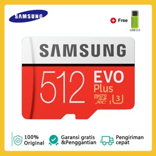 SAMSUNG เมมโมรี่การ์ด 1TB  2TB การ์ดหน่วยความจำ  SD Card 512GB Micro Sdxc C10 U3 กล้อง/ โทรศัพท์มือถือ