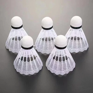 ลูกแบด ลูกขนไก่ ลูกแบดพลาสติก (12 ลูก/หลอด) ลูกแบตมินตัน ลูกแบต