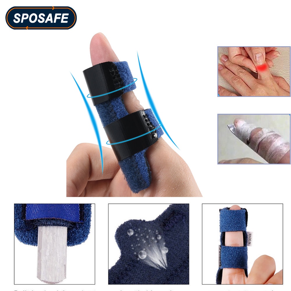 1 ชิ้น Trigger Finger Splints, Index Finger Brace Finger sleeve สําหรับบรรเทาอาการปวดกีฬาการบาดเจ็บบ