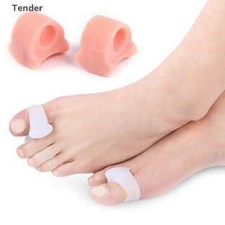 [Preferred] 1Pair Silicone Gel Toe Spacer Separator Straightener Spreader Bunion Pain Relief [Sell]