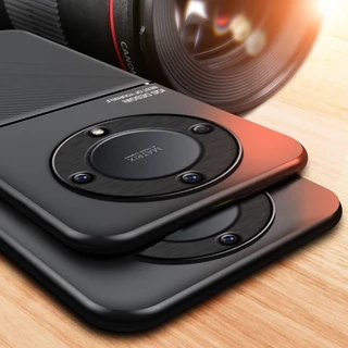 เคสซิลิโคนกันกระแทก TPU รองรับ Honor X9c/X9d/X9a/X9B/X9A/X9B/Honor X9b/Honor X9C 5G พร้อมขาตั้งแม่เหล็กและฝาครอบหลัง
