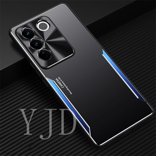 เคสโทรศัพท์มือถือ อลูมิเนียมอัลลอย กันกระแทก สําหรับ Vivo V27 Pro V27e