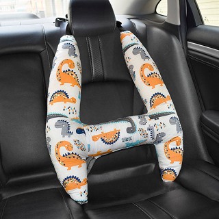 New Car Pillow and Quilt Dual-Use Children Cute Pillow Baby Car Seat Belt Cover Car Sleeping Artifact car interior decoration  Car seat belt cover