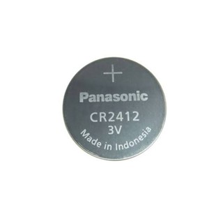 ถ่าน Panasonic CR2412 3V LITHIUM BATTERIES 1ก้อน ถ่าน