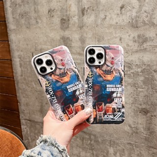 เคสแข็ง สำหรับ ไอโฟน iPhone 14 Pro Max iPhone 13 Pro Max iPhone 12 Pro Max iPhone 11 Cartoon RX-78 Gundam กันดั้ม Hard Case