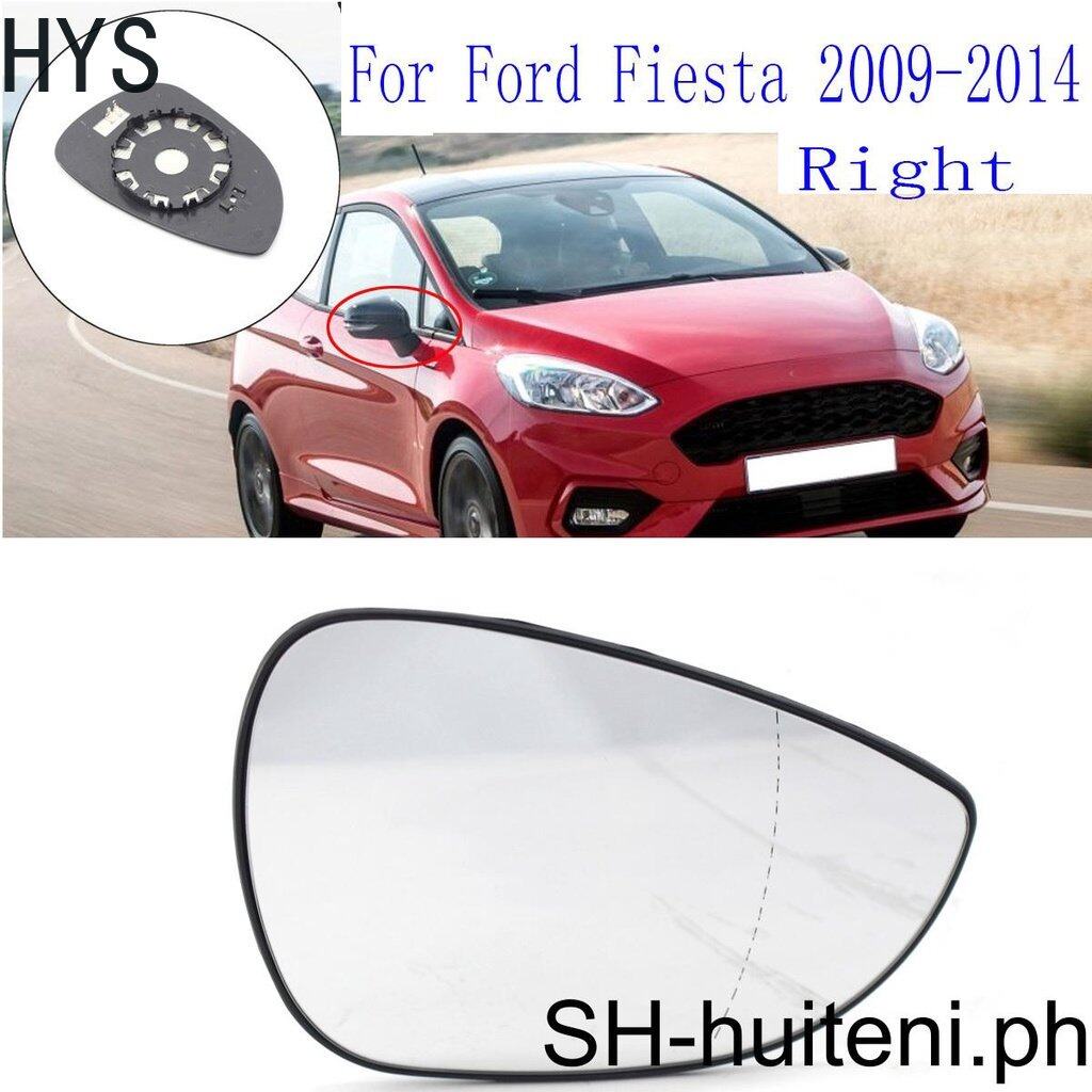 Hys เปลี่ยนเลนส์กระจกมองข้างกระจกมองหลังด้านขวาสําหรับ Ford Fiesta 2009-2014 TZ