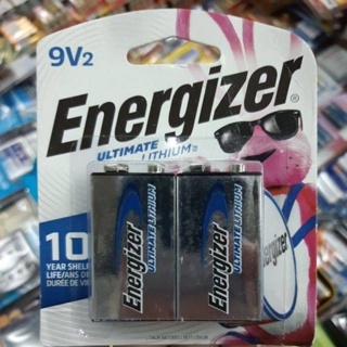 ถ่าน Energizer Ultimate Lithium 9V  (ชาร์จไม่ได้)  ของแท้ ถ่าน