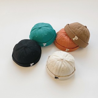 หมวกบีนนี่ สีพื้น พิมพ์ลายตัวอักษร ปรับขนาดได้ สไตล์ฮิปฮอป ส…