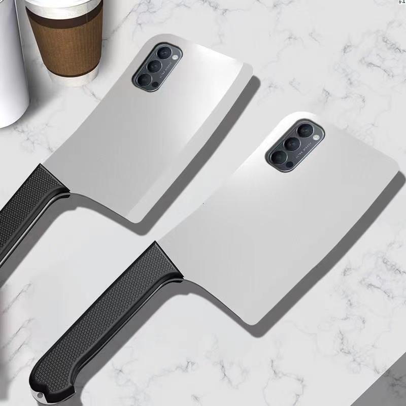 Creative มีดประเภทเคสโทรศัพท์เหมาะสําหรับOPPO A7K A17 A1 Pro A16K A16E A16 A16S A54 A55 A74 A94 A57 A77 A36 A96 A76 Reno 5 6 7 8Zกรณีป้องกันการล่มสลาย