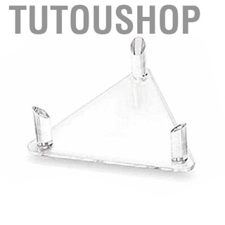 Tutoushop Ball Rack Triangular Stable Durable Base  Ball Display Rack for   Bowling Sporting Goods